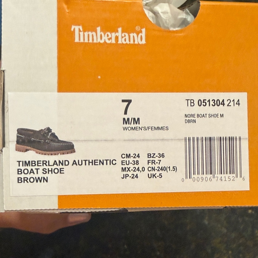 Timberland Women’s Authentic Boat Shoe - Brown